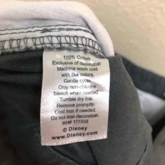 Disney Junk Food Gray flat front palm trees shorts men's Small - Picture 5 of 5